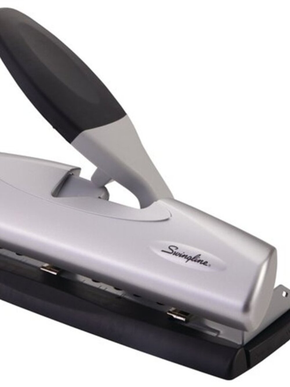 Swingline® LightTouch® High Capacity Desktop Punch, 2-7 Holes, 20 Sheets